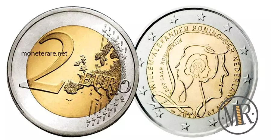 2 Euro Commémoratifs Pays-Bas 2011