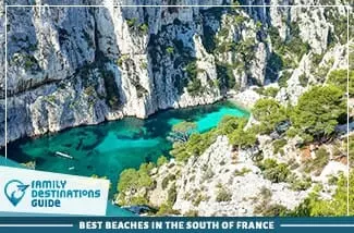 Carte des plages du sud de la France