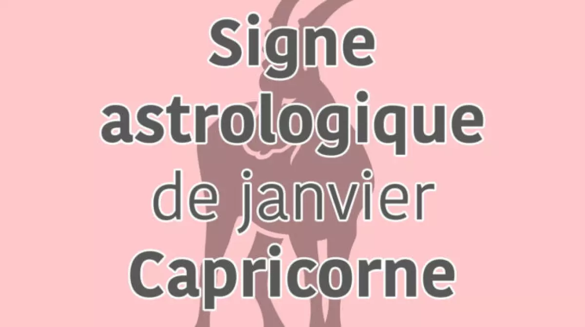 Signe astrologique du Capricorne