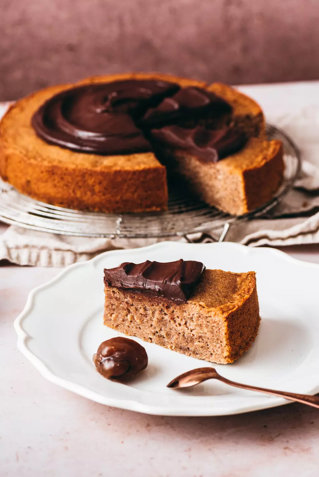 Gâteau à la crème de marron - Lilie Bakery