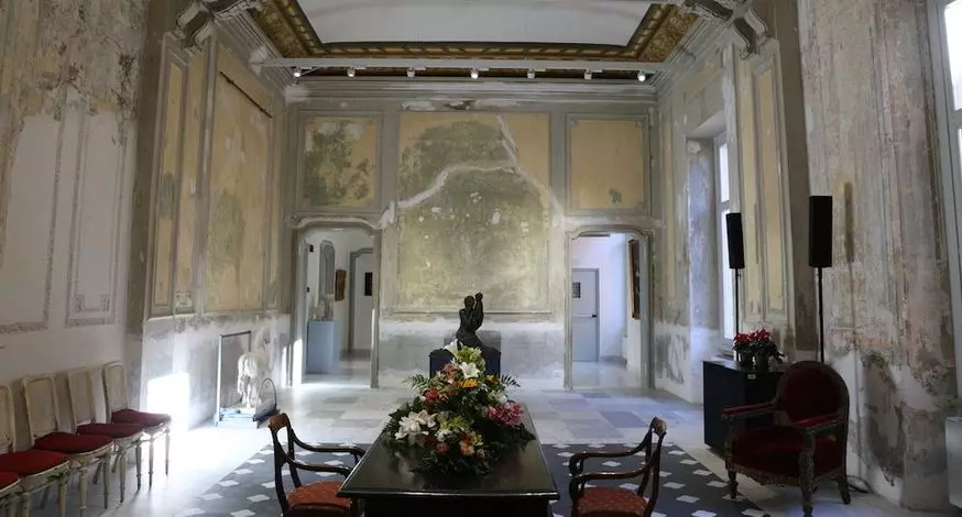 À l'intérieur du Musée Civique de Sanremo