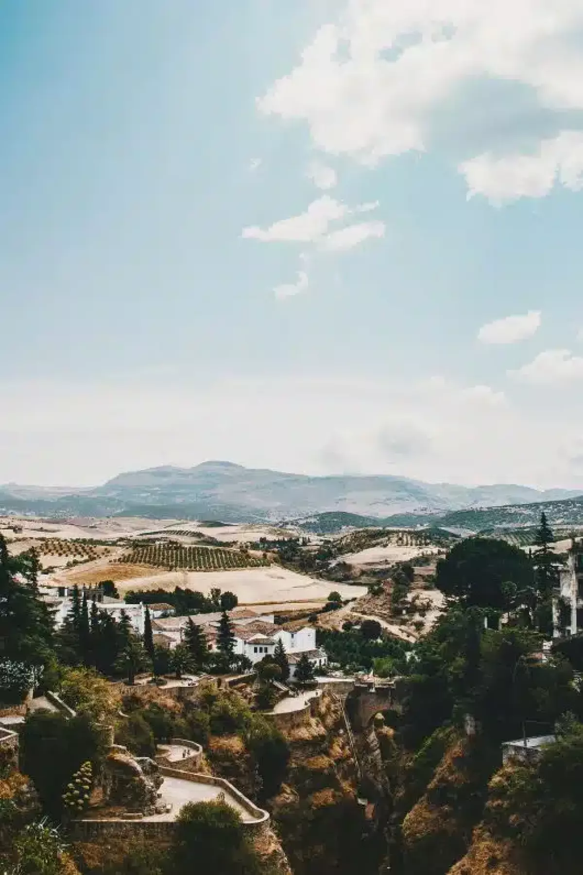Visiter l'Andalousie en 10 jours - Paysage au coeur des terres andalouses