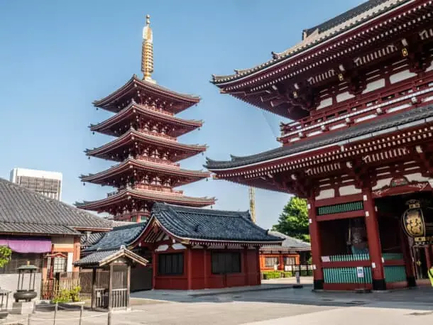 Que voir à Tokyo : temple senso-ji asakusa